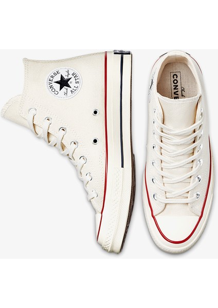 Chuck 70 Unisex Krem Günlük Sneaker 162053C.247 fırsatları