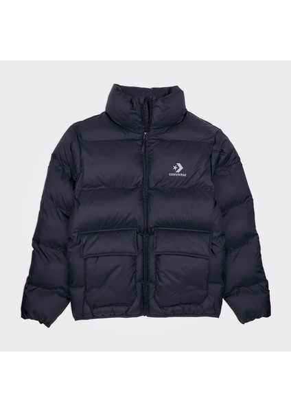 Erkek Dik Yaka Siyah Şişme Mont.001 fiyatları