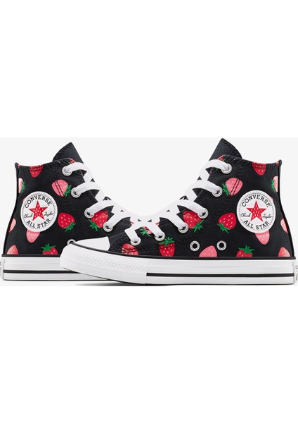 Chuck Taylor All Star Strawberries Çocuk Siyah SNEAKER.001 indirimleri
