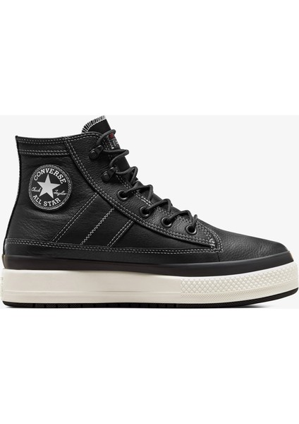 Chuck Taylor All Star Equip Unisex Siyah Deri Sneaker.001