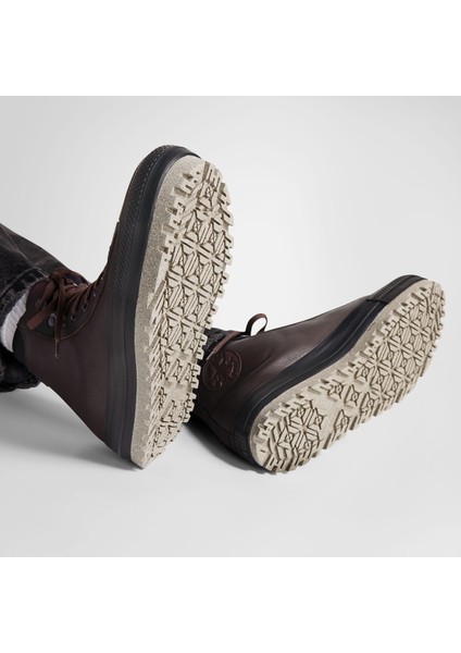 Chuck Taylor All Star City Trek Unisex Kahverengi Deri Bot.219 indirimleri