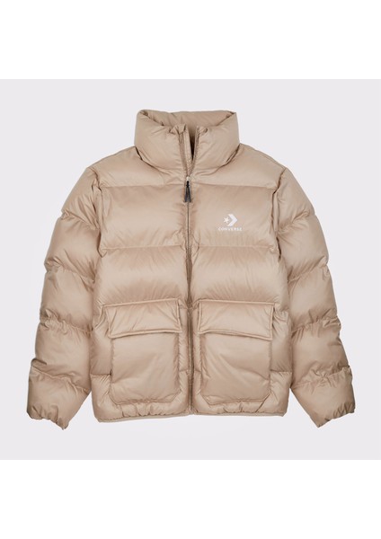 Erkek Dik Yaka Kahverengi Şişme Mont.259 fiyatları