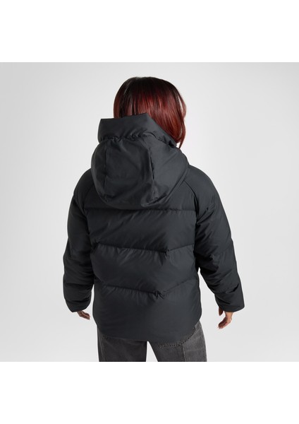 Kadın Kapüşonlu Siyah Şişme Mont.001 fiyatları