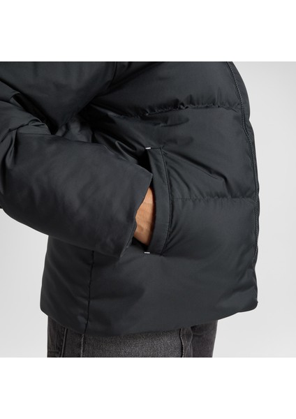Kadın Kapüşonlu Siyah Şişme Mont.001 fırsatları