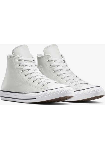 Chuck Taylor All Star Leather Unisex Gri SNEAKER.095 fiyatları