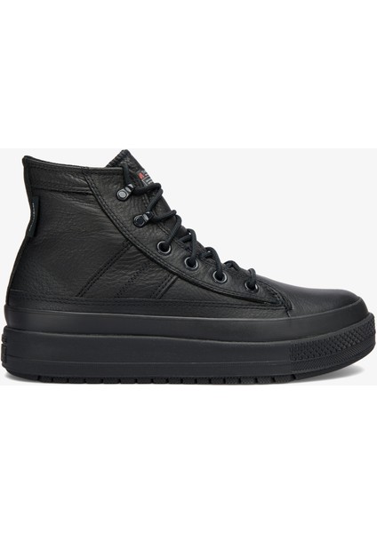 Chuck Taylor All Star Equip Unisex Siyah Deri Bot.001