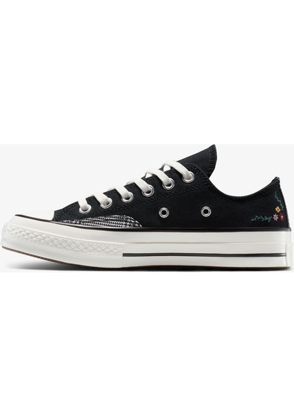 Chuck 70 Varsity Vines Unisex Siyah SNEAKER.001 modelleri