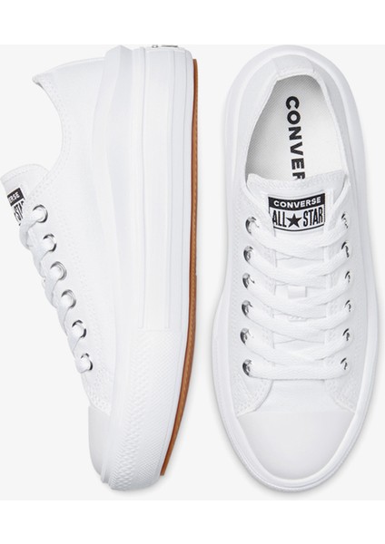 Chuck Taylor All Star Move Platform Unisex Beyaz Sneaker.102