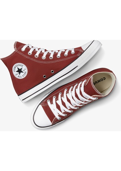 Chuck Taylor All Star Unisex Bordo Sneaker.607 indirimleri