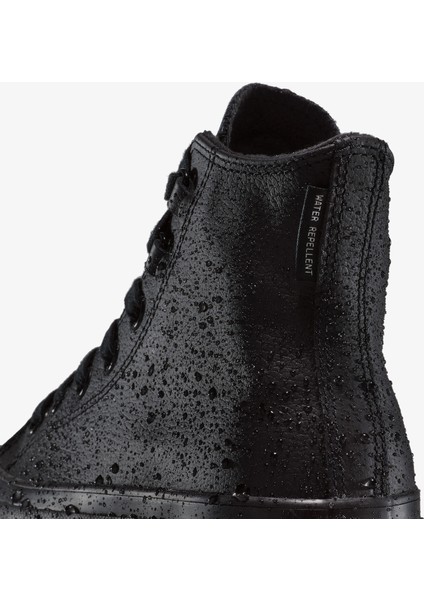 Chuck Taylor All Star Lift Platform Deri Unisex Siyah Sneaker.001