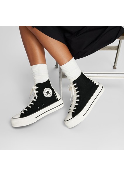 Converse Chuck Taylor All Star Lıft Siyah Sneaker A12552C-001