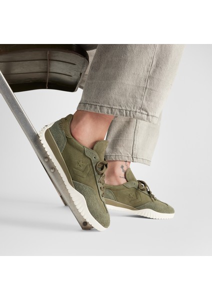 Run Star Trainer Colourful Suede Unisex Haki Sneaker A13057C.306