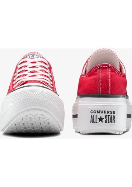 Chuck Taylor All Star Lift Double Stack Platform Unisex Kırmızı Sneaker.600 modelleri