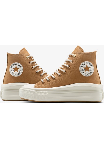 Chuck Taylor All Star Move Platform Unisex Kahverengi Sneaker.288
