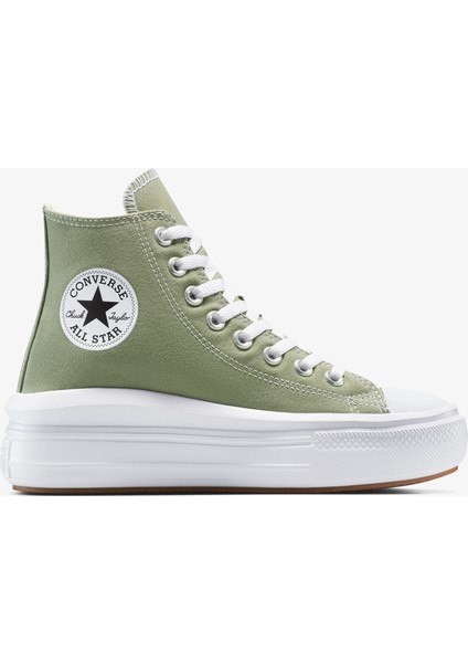 Chuck Taylor All Star Move Platform Kadın Haki Sneaker A12994C.368