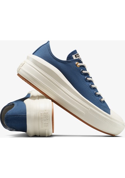 Chuck Taylor All Star Move Platform Erkek Mavi SNEAKER.903