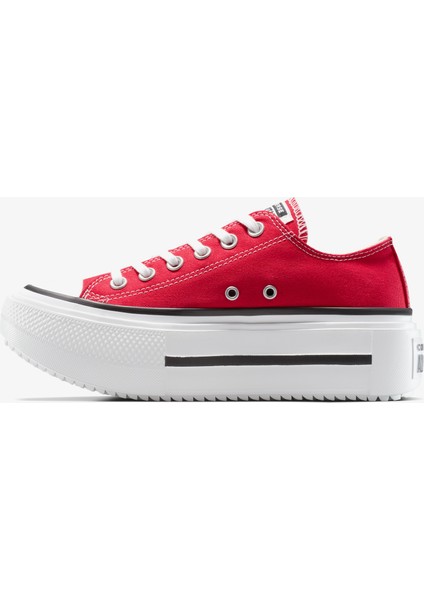 Chuck Taylor All Star Lift Double Stack Platform Unisex Kırmızı Sneaker.600 fırsatları