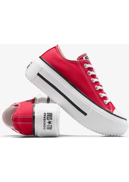 Chuck Taylor All Star Lift Double Stack Platform Unisex Kırmızı Sneaker.600