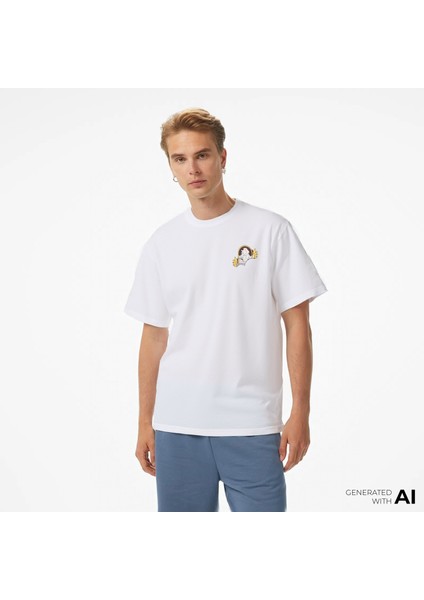 Erkek Beyaz T-SHIRT.102