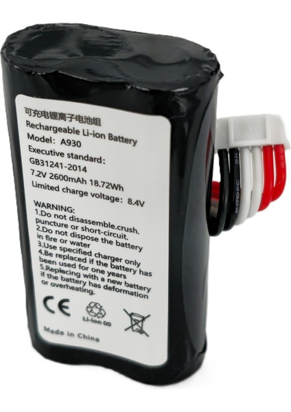 Pax A930/A910 Uyumlu Pos Cihazi Bataryası 7.2V 2600mAh Şarj Edilebilir Lion Pos Pili fiyatları