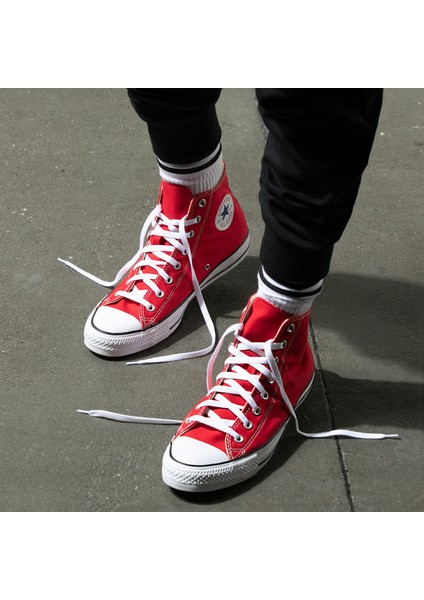 Chuck Taylor All Star Hi Unisex Kırmızı Sneaker.600