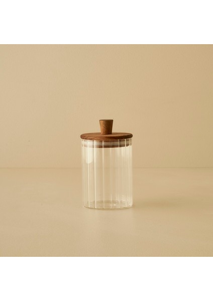 Beatrice Ahşap Kapaklı 3'lü Kavanoz Seti Naturel modelleri