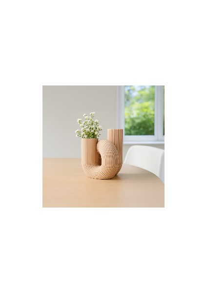 Modern Dalgalı Form Dekoratif Vazo fiyatları