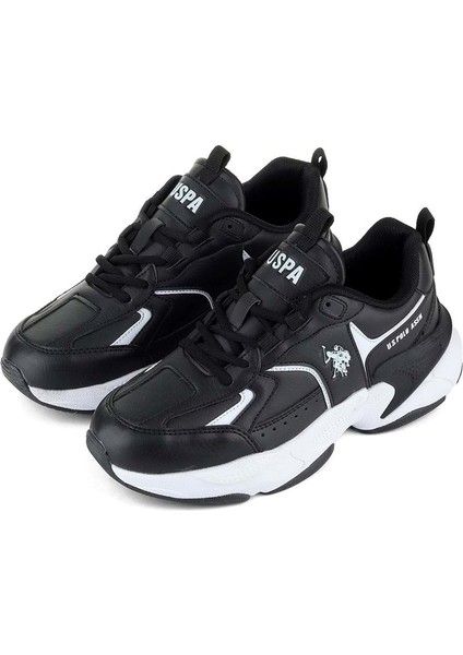 U.S Polo Assn. Isabella Siyah Kadın Yüksek Taban Sneaker Spor Ayakkabı fiyatları