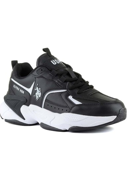 U.S Polo Assn. Isabella Siyah Kadın Yüksek Taban Sneaker Spor Ayakkabı modelleri