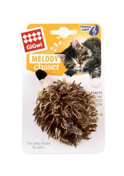 Melody Chaser Kirpi Ses Kontrollü Kedi Oyuncağı