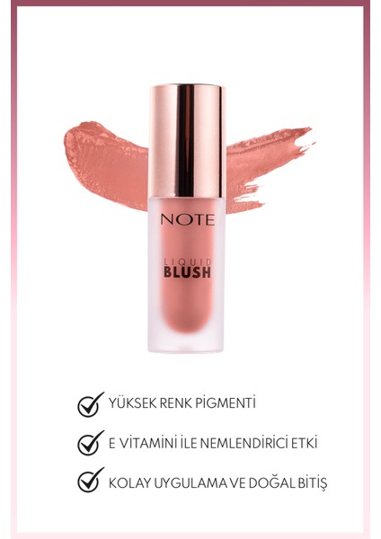 Liquid Blush Nemlendirici Etkili Likit Allık - 40 Rose fiyatları