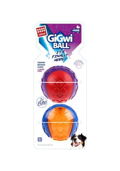 Ball Köpek Sert Top Oyuncak L 2 Lİ 6411
