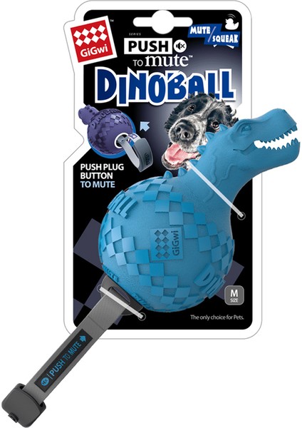 Dinoball Mavi Dinazor Sesli Köpek Oyuncağı