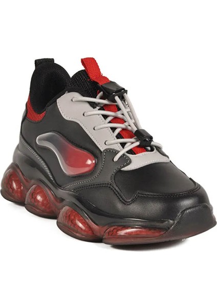 Kilit Bağcıklı Siyah Erkek Çocuk Sneaker FK25-2054 fiyatları