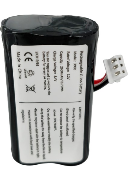 Verifone X990/X970/T650P Uyumlu Pos Cihazı Pili– 7.2V 2600 mAh Lion Pos Bataryası