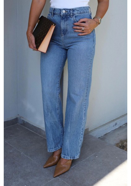Mavi Taşlamalı Jean Pantolon fiyatları