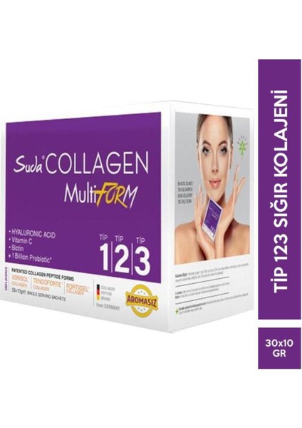Collagen Multiform Aromasız 10 gr x 30 Saşe