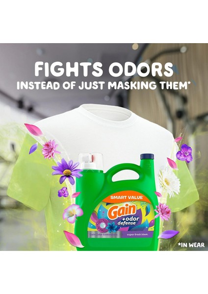 +Odor Defense Sıvı Çamaşır Deterjanı 107 Yıkama 4.55LT fiyatları