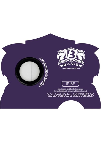iPhone 16E Bilvis Titan Kamera Lens - Siyah fiyatları