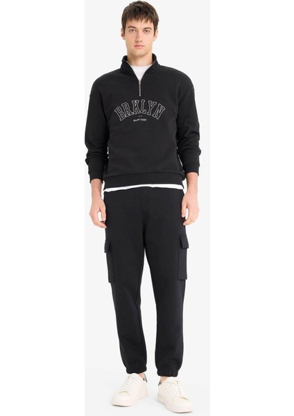 Siyah Erkek Sweatshirt E9414AX/BK81 fiyatları