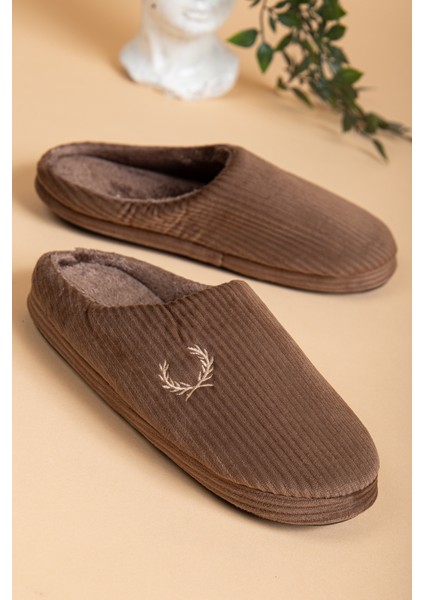 Kışlık Erkek Visco Ortopedik Kaymaz Taban Ses Yapmayan Damat ve Bohça Ev Terliği modelleri