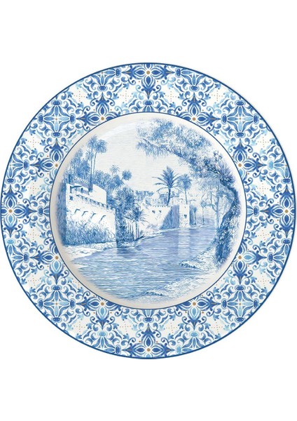 Porselen Pasta Tabağı 19 cm Versiyon C