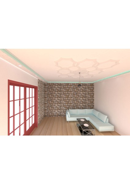 Lamba Tavan Göbeği MODÜLER-8GEN-EĞRI-52-9-PARÇA-56CM fiyatları