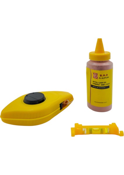 B.h.d BHD00488 Kırmızı Boyalı Çırpı Ipi 30MT/115GR Set