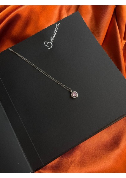 Çelik Kalp Detaylı Kolye fiyatları