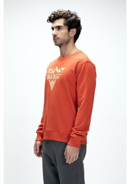 Mountain Tarçın Crewneck Erkek Baskılı Sweatshirt fiyatları
