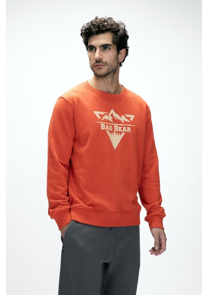 Mountain Tarçın Crewneck Erkek Baskılı Sweatshirt fırsatları