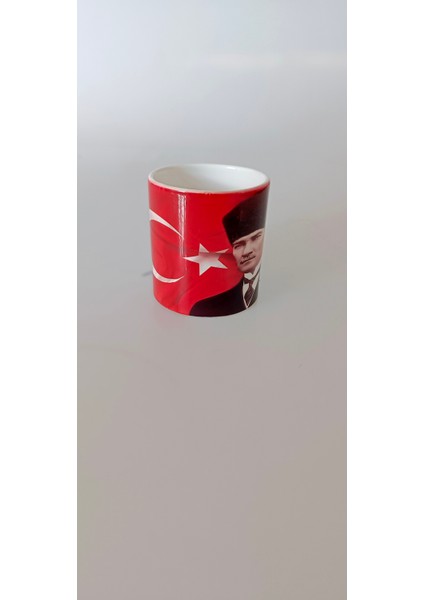 Türk Bayraklı Kupa Bardak, Atatürk Baskılı Hediyelik Kupa Fincan modelleri
