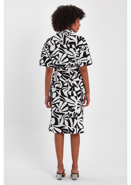 Alexandergardı Kuşaklı Gömlek Elbise (B23-009) indirimleri