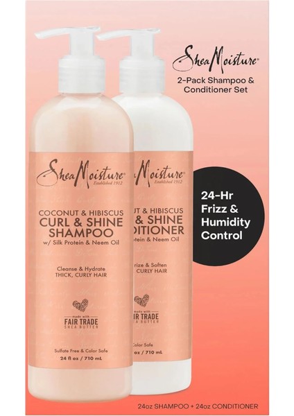 Coconut & Hibiscus Şampuan ve Saç Kremi Set 2X710ML fiyatları